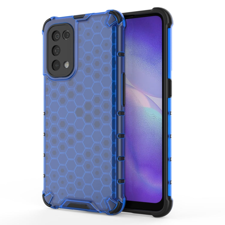 For Oppo Reno5 5G Shockproof Honeycomb PC + TPU Case