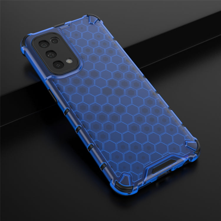 For Oppo Reno5 5G Shockproof Honeycomb PC + TPU Case