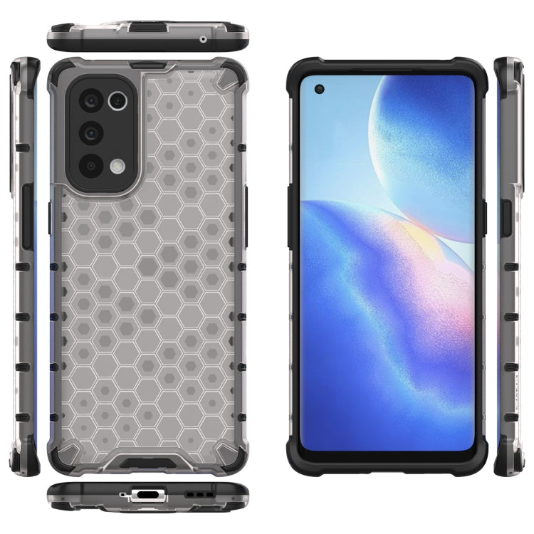 For Oppo Reno5 Pro 5G Shockproof Honeycomb PC + TPU Case