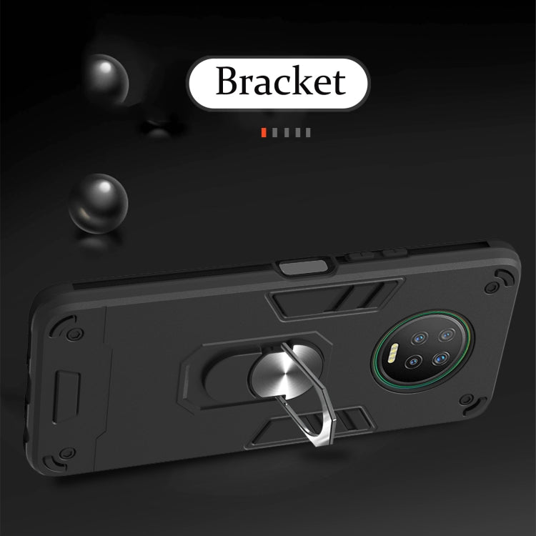 For Infinix X690 / Note 7 Armour Series PC + TPU Protective Case with Ring Holder