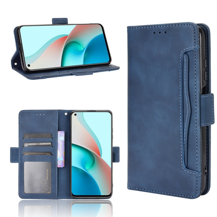 For Xiaomi Redmi Note 9T 5G Skin Feel Calf Pattern Horizontal Flip Leather Case with Holder & Card Slots & Photo Frame