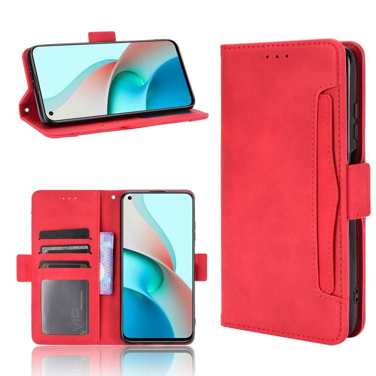 For Xiaomi Redmi Note 9T 5G Skin Feel Calf Pattern Horizontal Flip Leather Case with Holder & Card Slots & Photo Frame
