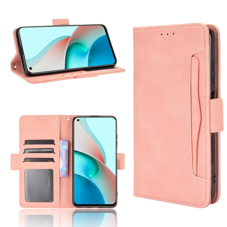 For Xiaomi Redmi Note 9T 5G Skin Feel Calf Pattern Horizontal Flip Leather Case with Holder & Card Slots & Photo Frame