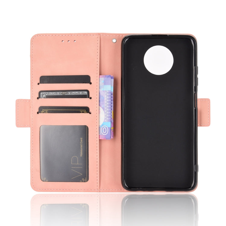 For Xiaomi Redmi Note 9T 5G Skin Feel Calf Pattern Horizontal Flip Leather Case with Holder & Card Slots & Photo Frame