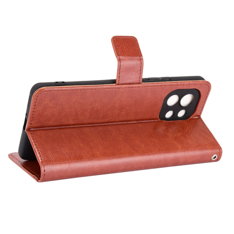 For Xiaomi Mi 11 Retro Crazy Horse Texture Horizontal Flip Leather Case with Holder & Card Slots & Photo Frame