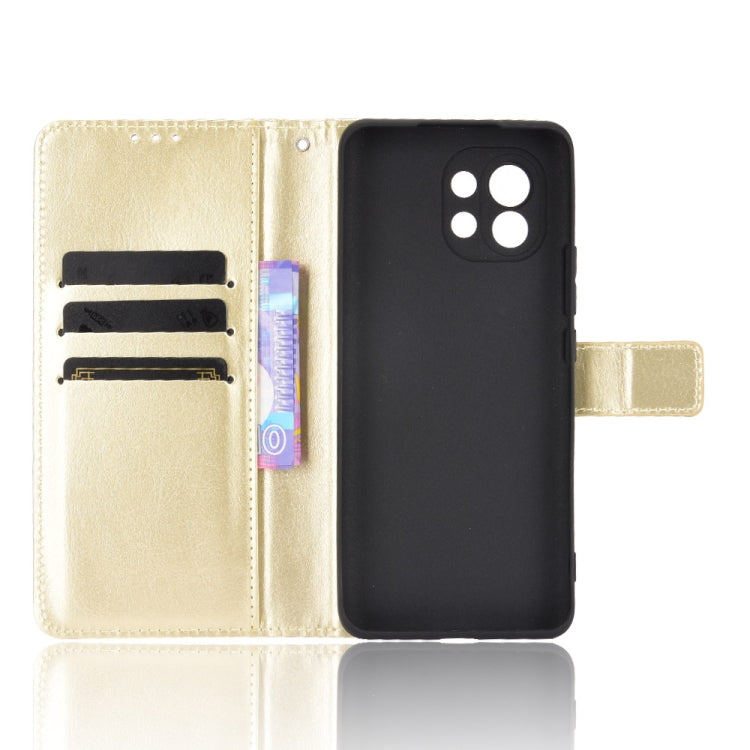 For Xiaomi Mi 11 Retro Crazy Horse Texture Horizontal Flip Leather Case with Holder & Card Slots & Photo Frame