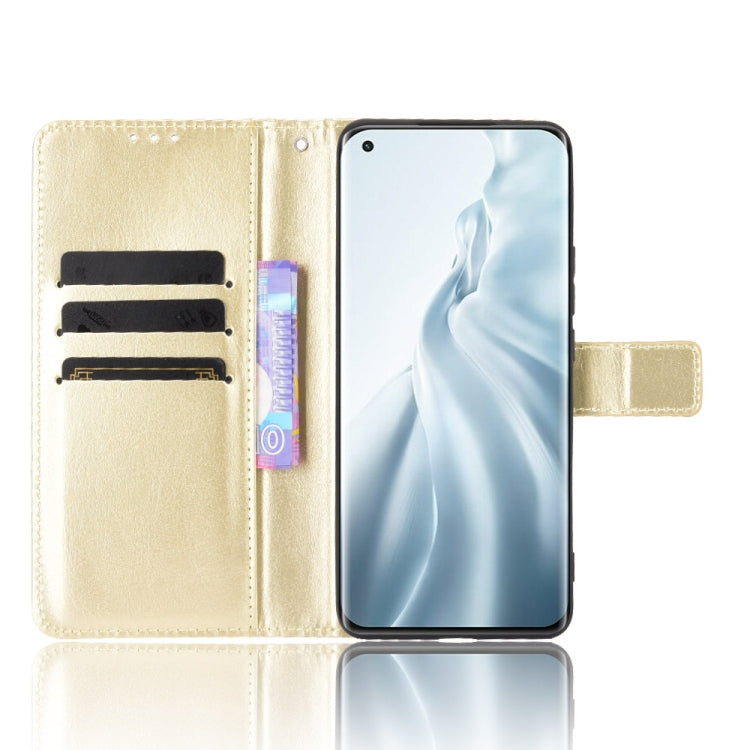 For Xiaomi Mi 11 Retro Crazy Horse Texture Horizontal Flip Leather Case with Holder & Card Slots & Photo Frame