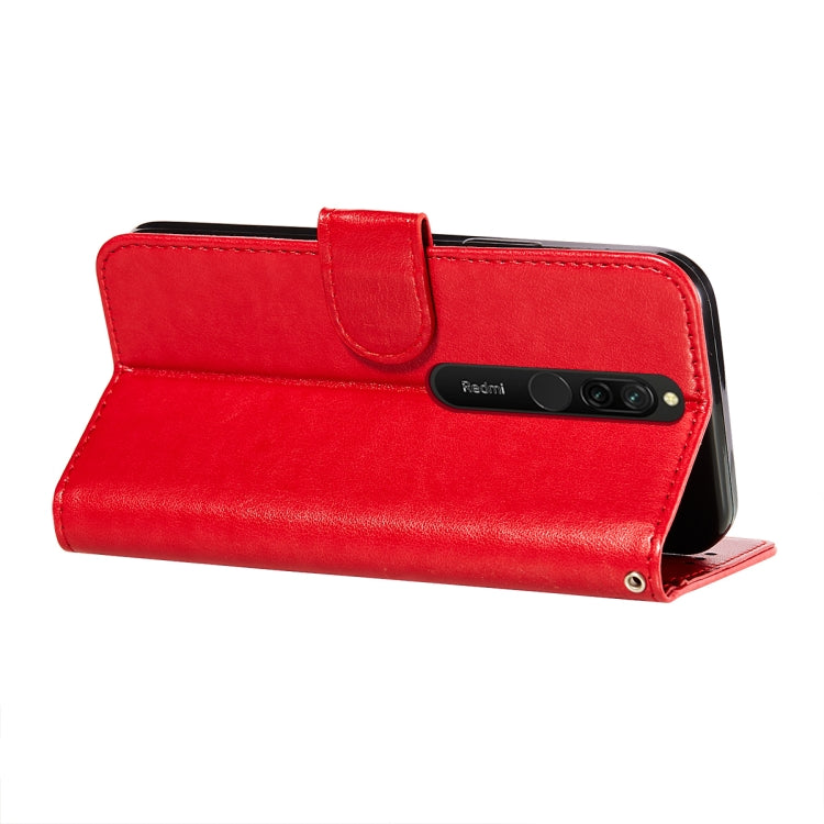 For Xiaomi Redmi 8 Flower Vine Embossing Pattern Horizontal Flip Leather Case with Card Slot & Holder & Wallet & Lanyard