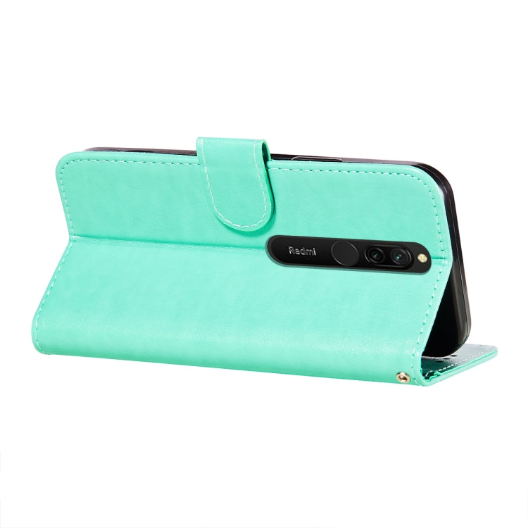 For Xiaomi Redmi 8 Flower Vine Embossing Pattern Horizontal Flip Leather Case with Card Slot & Holder & Wallet & Lanyard