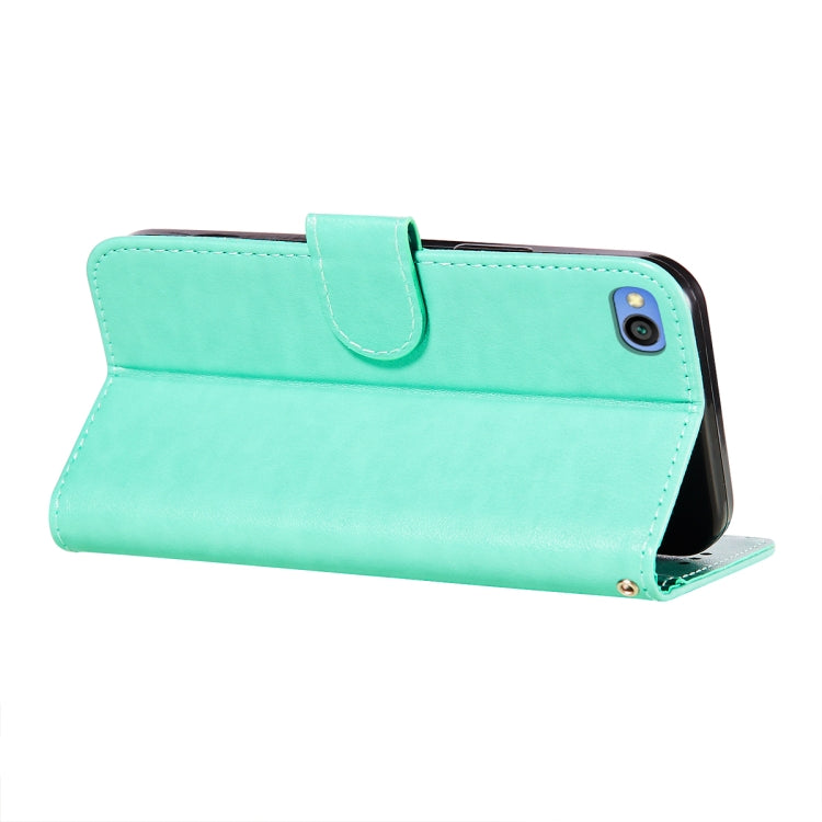 For Xiaomi Redmi Go Flower Vine Embossing Pattern Horizontal Flip Leather Case with Card Slot & Holder & Wallet & Lanyard