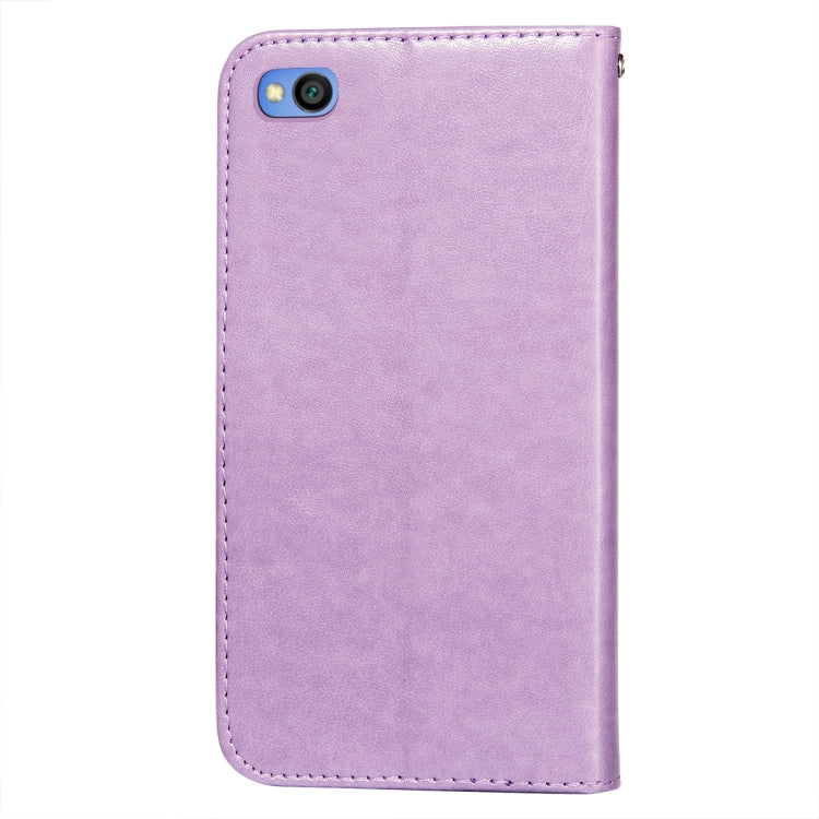 For Xiaomi Redmi Go Flower Vine Embossing Pattern Horizontal Flip Leather Case with Card Slot & Holder & Wallet & Lanyard