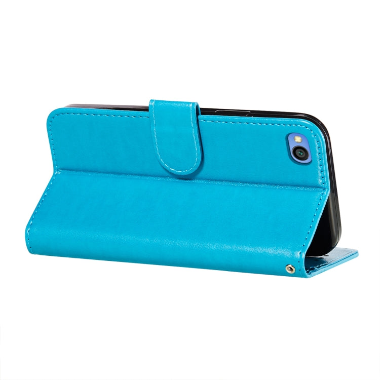 For Xiaomi Redmi Go Flower Vine Embossing Pattern Horizontal Flip Leather Case with Card Slot & Holder & Wallet & Lanyard