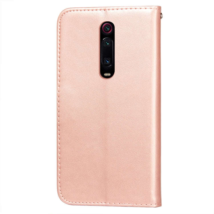 For Xiaomi Redmi K20 Flower Vine Embossing Pattern Horizontal Flip Leather Case with Card Slot & Holder & Wallet & Lanyard