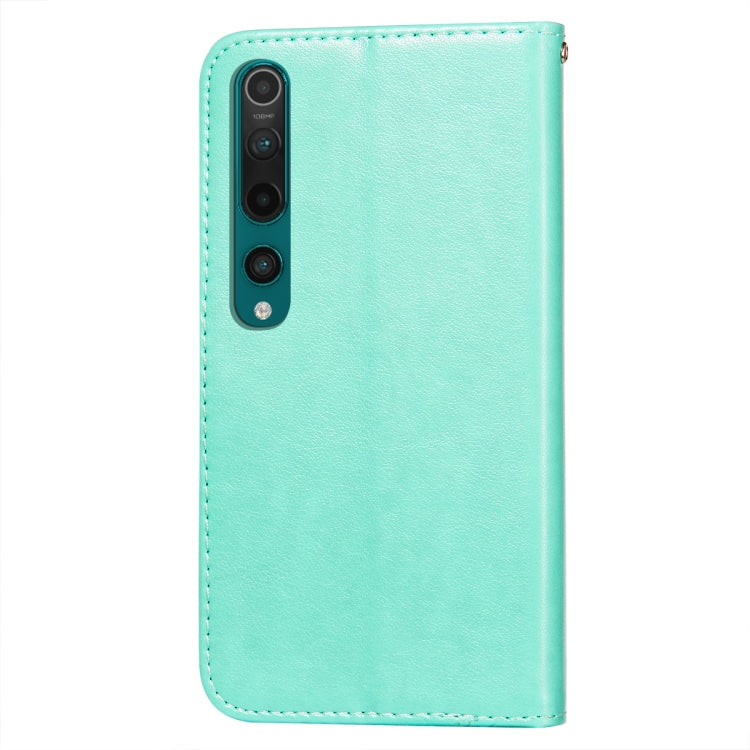 For Xiaomi Mi 10 Pro Flower Vine Embossing Pattern Horizontal Flip Leather Case with Card Slot & Holder & Wallet & Lanyard