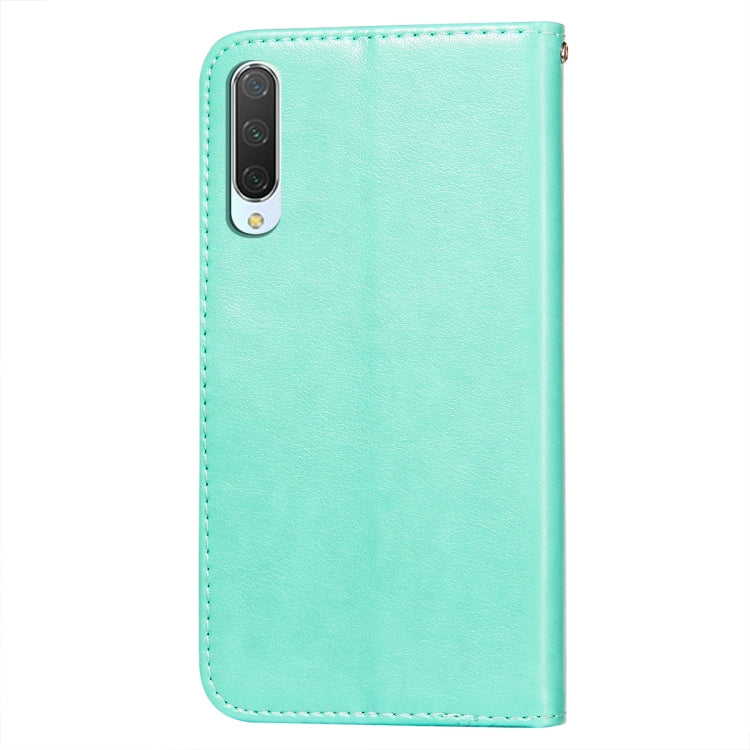 For Xiaomi Mi CC9 / Mi 9 Lite Flower Vine Embossing Pattern Horizontal Flip Leather Case with Card Slot & Holder & Wallet & Lanyard