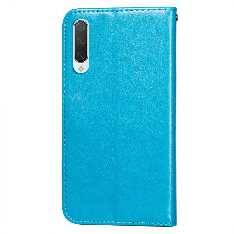 For Xiaomi Mi CC9 / Mi 9 Lite Flower Vine Embossing Pattern Horizontal Flip Leather Case with Card Slot & Holder & Wallet & Lanyard