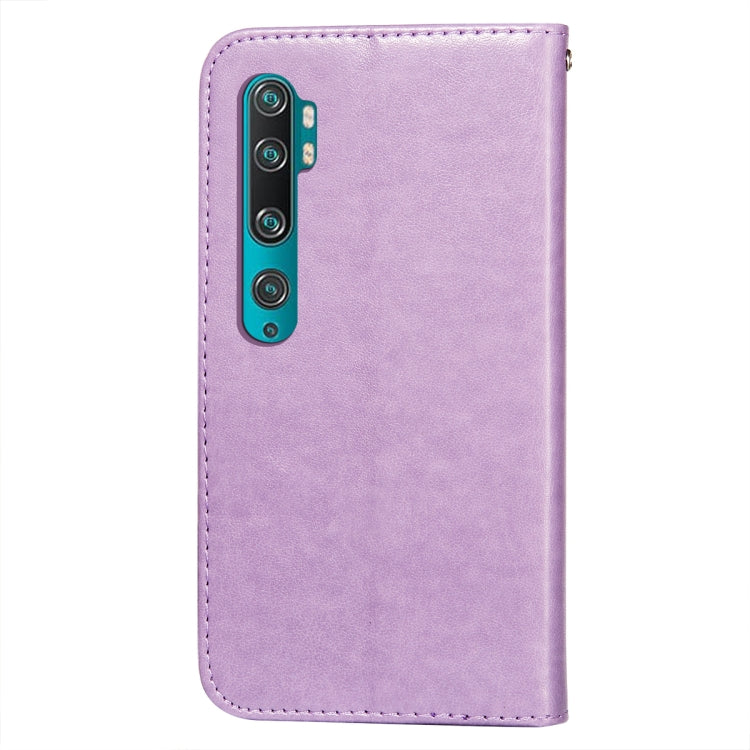 For Xiaomi Mi CC9 Pro / Mi Note 10 Flower Vine Embossing Pattern Horizontal Flip Leather Case with Card Slot & Holder & Wallet & Lanyard