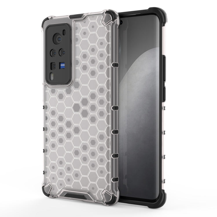 For vivo X60 Shockproof Honeycomb PC + TPU Protective Case