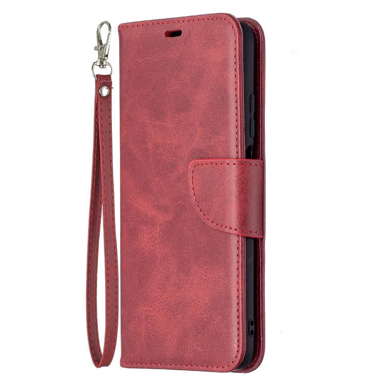 For Xiaomi Poco M3 Retro Lambskin Texture Pure Color Horizontal Flip PU Leather Case with Holder & Card Slots & Wallet & Lanyard