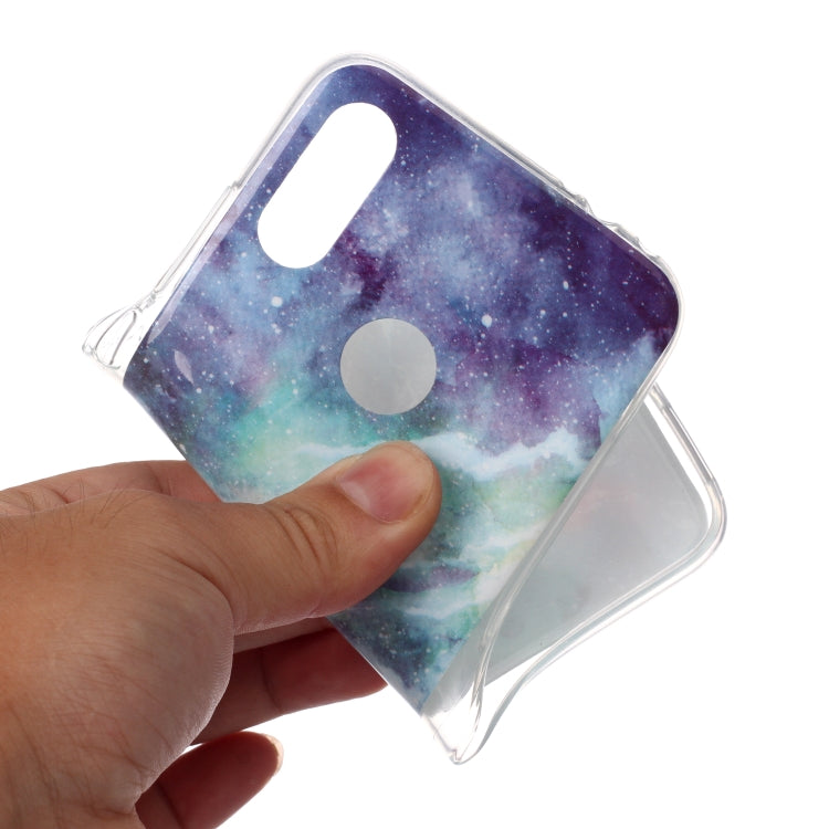 For Xiaomi Redmi Note 7 Coloured Drawing Pattern IMD Workmanship Soft TPU Protective Case