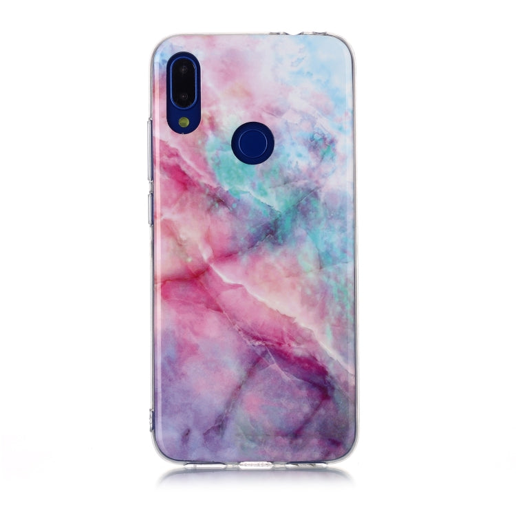 For Xiaomi Redmi Note 7 Coloured Drawing Pattern IMD Workmanship Soft TPU Protective Case