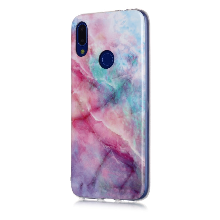 For Xiaomi Redmi Note 7 Coloured Drawing Pattern IMD Workmanship Soft TPU Protective Case