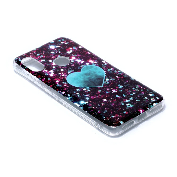 For Xiaomi Redmi 6 Pro Coloured Drawing Pattern IMD Workmanship Soft TPU Protective Case