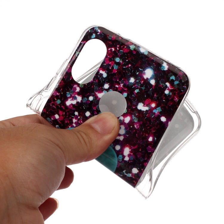 For Xiaomi Redmi 6 Pro Coloured Drawing Pattern IMD Workmanship Soft TPU Protective Case