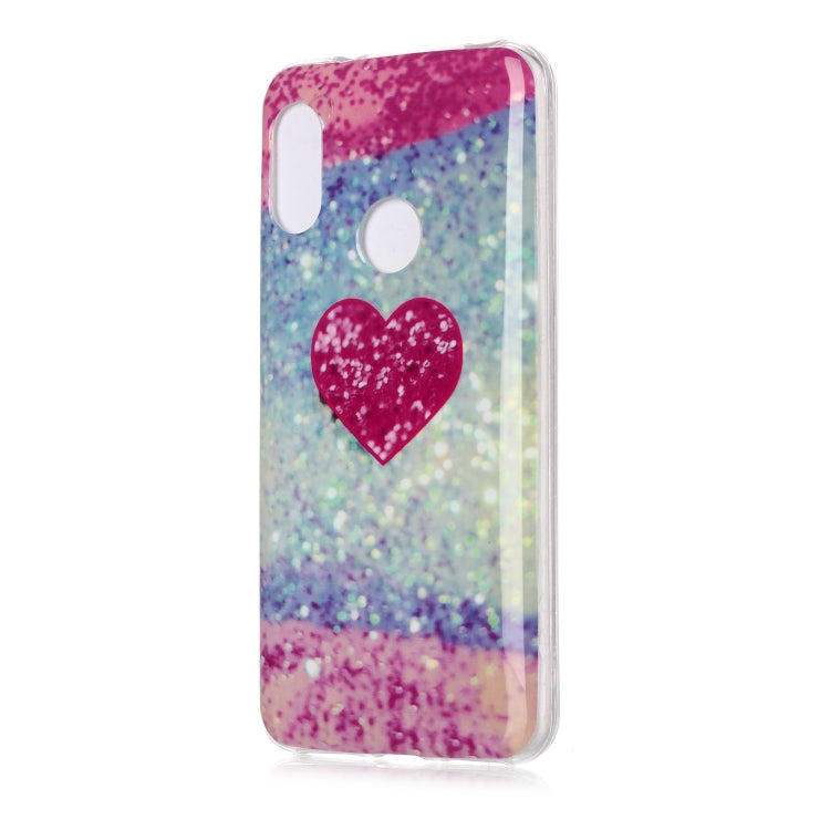 For Xiaomi Redmi 6 Pro Coloured Drawing Pattern IMD Workmanship Soft TPU Protective Case