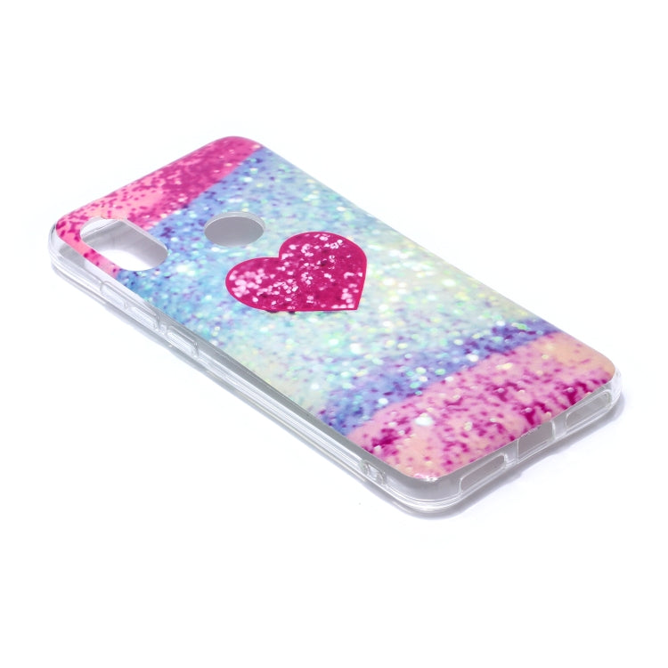 For Xiaomi Redmi 6 Pro Coloured Drawing Pattern IMD Workmanship Soft TPU Protective Case