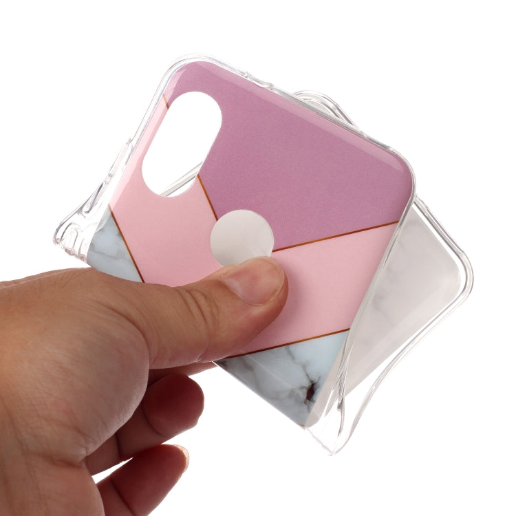 For Xiaomi Redmi 6 Pro Coloured Drawing Pattern IMD Workmanship Soft TPU Protective Case