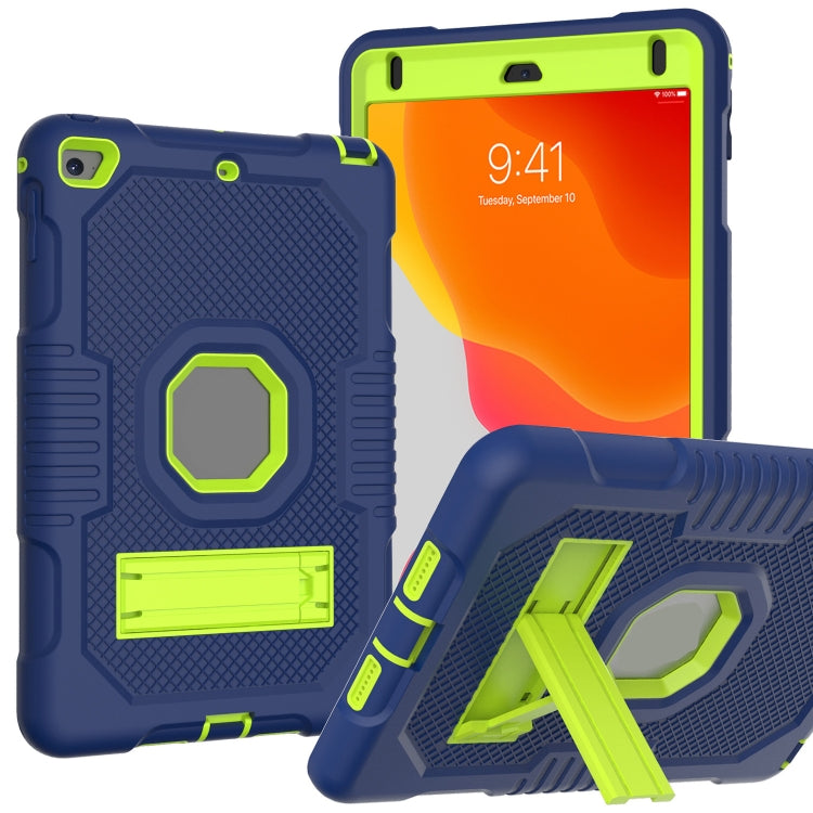 Contrast Color Robot Shockproof Silicone + PC Protective Case with Holder For iPad mini 5 & 4