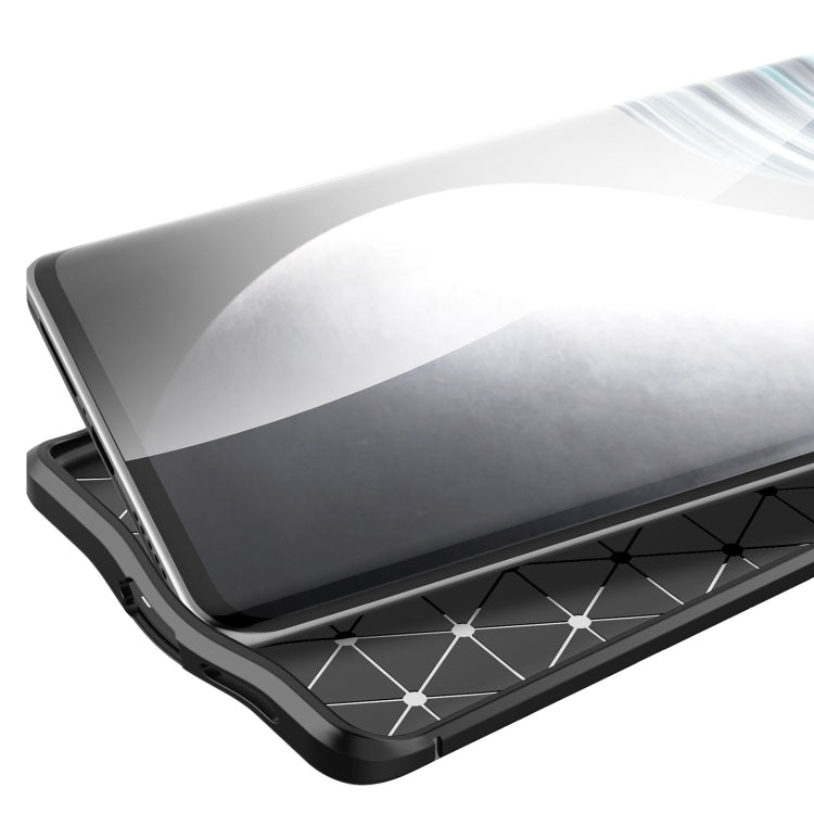For Vivo X60 Pro Litchi Texture TPU Shockproof Case