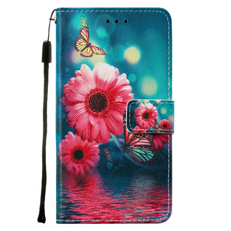 For Xiaomi Poco M3 Cross Texture Painting Pattern Horizontal Flip Leather Case with Holder & Card Slots & Wallet & Lanyard