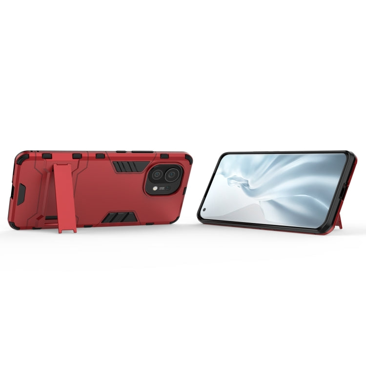 For Xiaomi Mi 11 PC + TPU Shockproof Protective Case with Holder