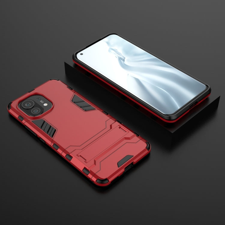 For Xiaomi Mi 11 PC + TPU Shockproof Protective Case with Holder