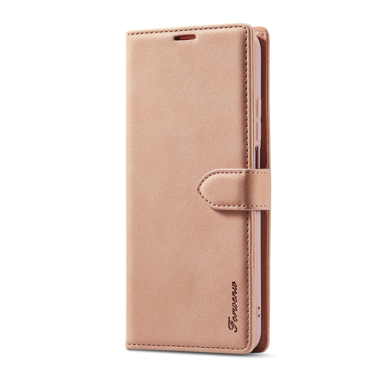 For Xiaomi Mi 10T Pro Forwenw F1 Series Matte Strong Magnetism Horizontal Flip Leather Case with Holder & Card Slots & Wallet & Photo Frame