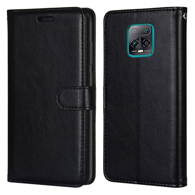 For Xiaomi Redmi 10X 5G / 10X Pro 5G Pure Color Horizontal Flip PU Leather Case with Holder & Card Slots & Wallet & Photo Frame