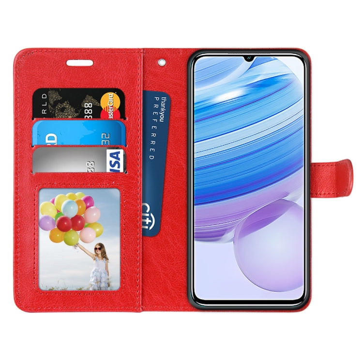 For Xiaomi Redmi 10X 5G / 10X Pro 5G Pure Color Horizontal Flip PU Leather Case with Holder & Card Slots & Wallet & Photo Frame