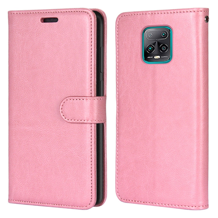 For Xiaomi Redmi 10X 5G / 10X Pro 5G Pure Color Horizontal Flip PU Leather Case with Holder & Card Slots & Wallet & Photo Frame