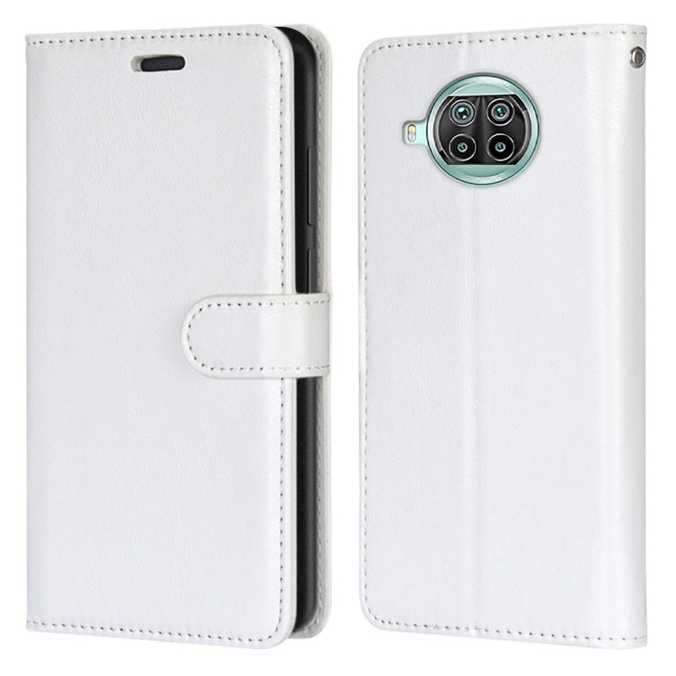 For Xiaomi Mi 10T Lite 5G Pure Color Horizontal Flip PU Leather Case with Holder & Card Slots & Wallet & Photo Frame