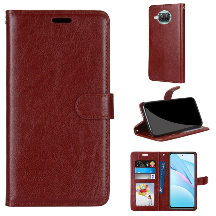For Xiaomi Mi 10T Lite 5G Pure Color Horizontal Flip PU Leather Case with Holder & Card Slots & Wallet & Photo Frame