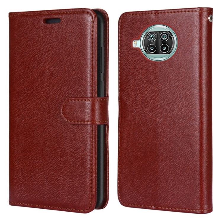 For Xiaomi Mi 10T Lite 5G Pure Color Horizontal Flip PU Leather Case with Holder & Card Slots & Wallet & Photo Frame