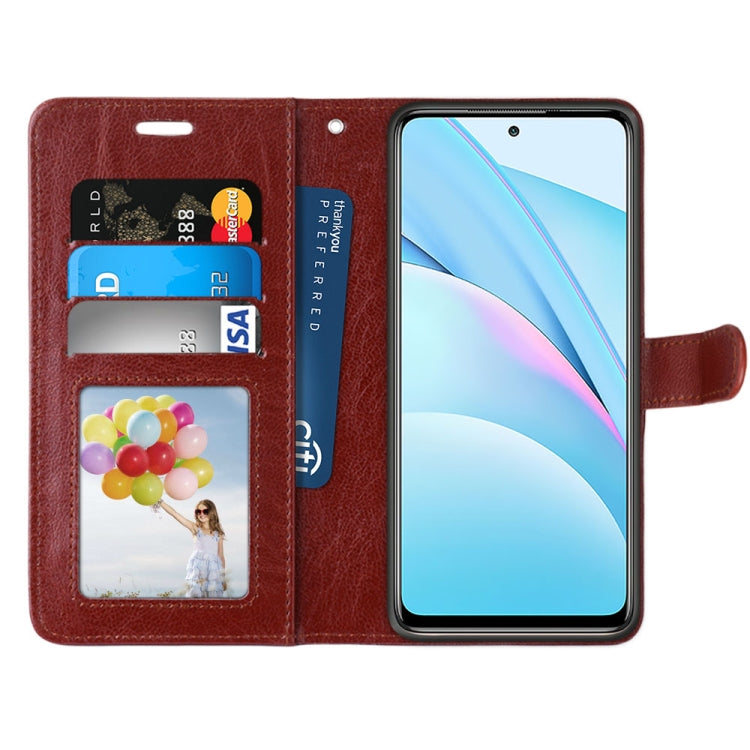 For Xiaomi Mi 10T Lite 5G Pure Color Horizontal Flip PU Leather Case with Holder & Card Slots & Wallet & Photo Frame