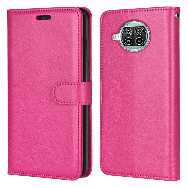 For Xiaomi Mi 10T Lite 5G Pure Color Horizontal Flip PU Leather Case with Holder & Card Slots & Wallet & Photo Frame