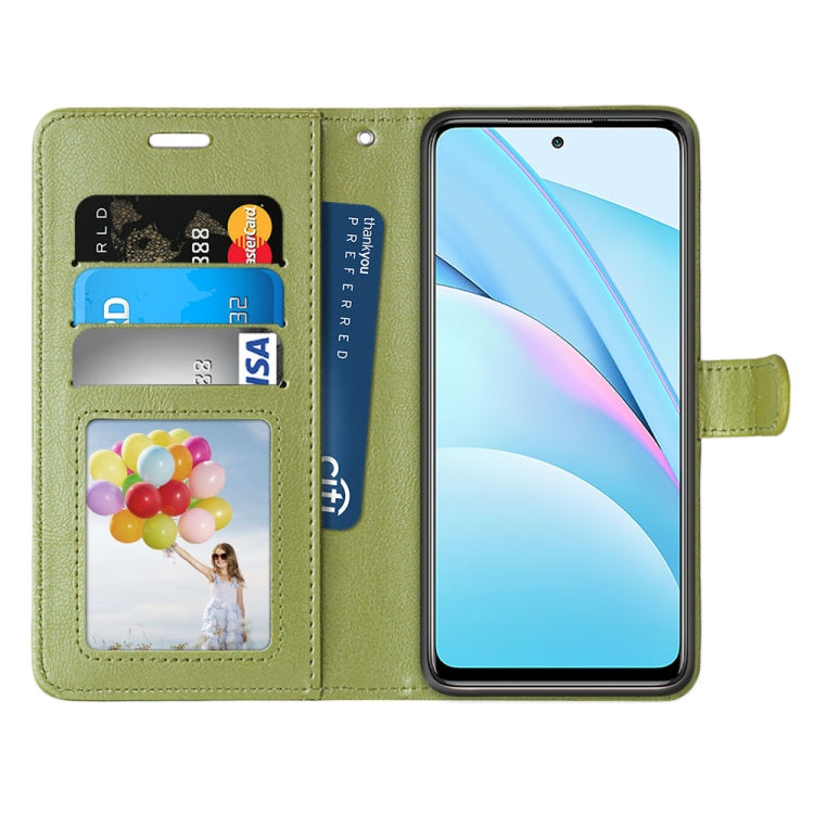 For Xiaomi Mi 10T Lite 5G Pure Color Horizontal Flip PU Leather Case with Holder & Card Slots & Wallet & Photo Frame