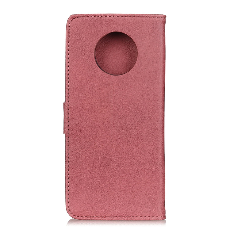 For Xiaomi Redmi Note 9 5G KHAZNEH Cowhide Texture Horizontal Flip Leather Case with Holder & Card Slots & Wallet