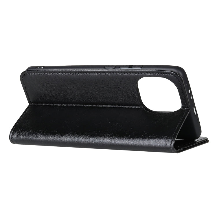 For Xiaomi Mi 11 Magnetic Crazy Horse Texture Horizontal Flip Leather Case with Holder & Card Slots & Wallet