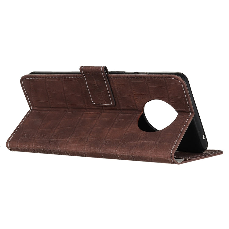 For Xiaomi Redmi Note 9 5G Crocodile Texture Horizontal Flip Leather Case with Holder & Card Slots & Wallet