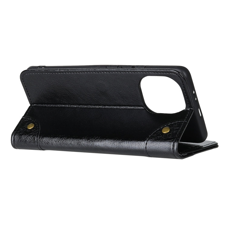 For Xiaomi Mi 11 Copper Buckle Nappa Texture Horizontal Flip Leather Case with Holder & Card Slots & Wallet